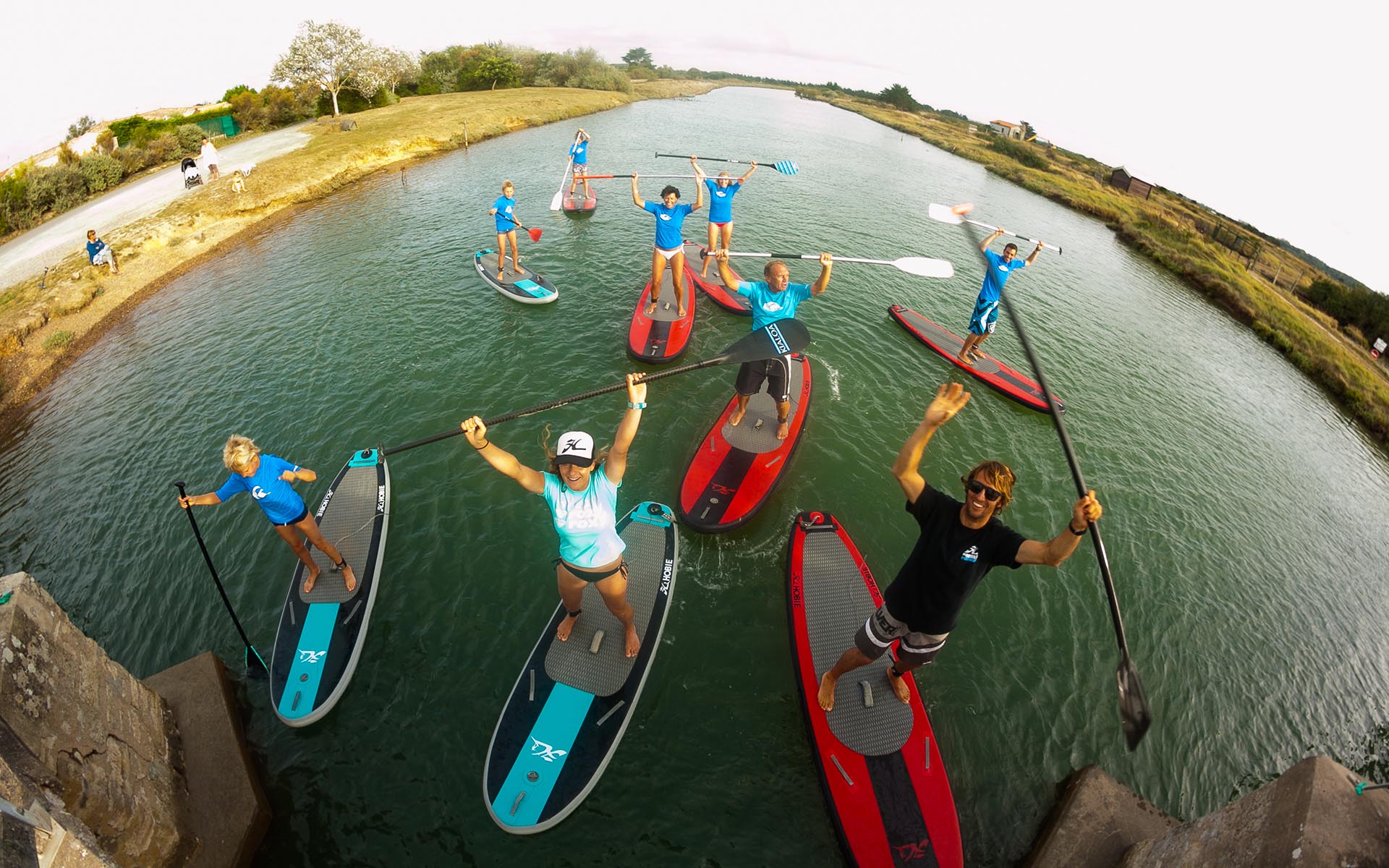 Apprendre le stand up paddle