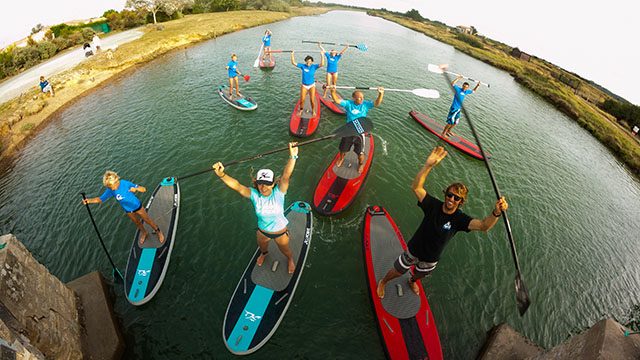 stand up paddle surf balade