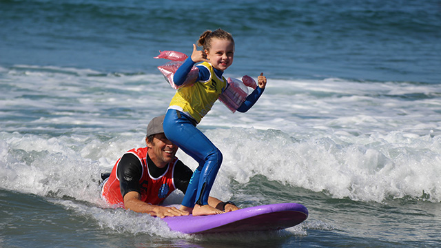 cours surf enfants les sables olonne